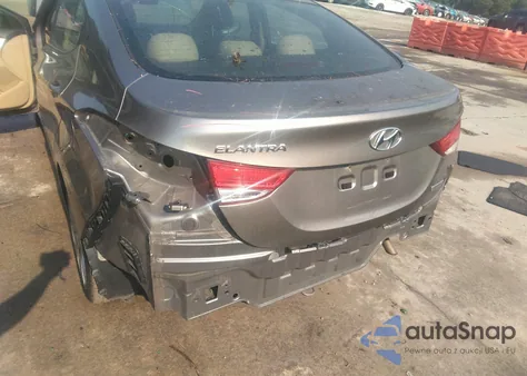 2012 Hyundai Elantra Limited from USA, damaged, VIN 5NPDH4AE7CH122437